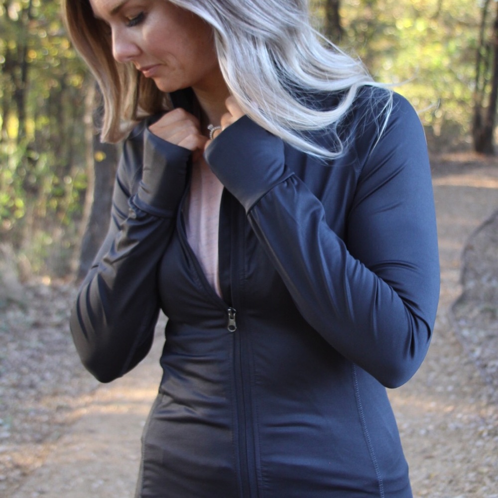 Charcoal Athletic Jacket